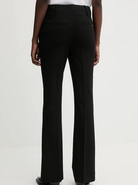 AllSaints spodnie ASTRA damskie kolor czarny proste high waist W042QD