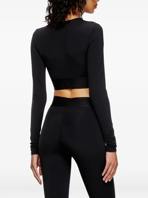 Diesel Melissa-D-Pop top - Black