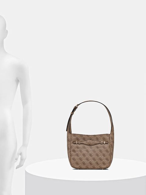 Guess torebka KATYA kolor beżowy HWSG96 52010