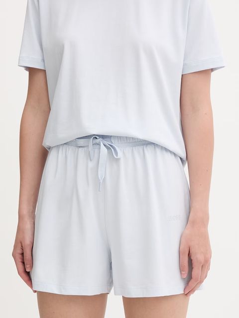 BOSS szorty dresowe damskie bawełniane z elastanem CI_Shorts CW - zdjęcie produktu nr 1