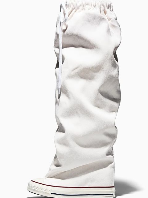 Converse trampki Converse x Vaquera Chuck Taylor All Star Wedge XX-HI kolor biały A17690C