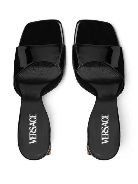 Versace 70mm Bright Crystal sandals - Black