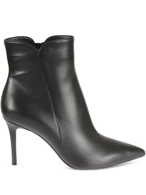 Gianvito Rossi Levy leather ankle boots - Black - zdjęcie produktu nr 1