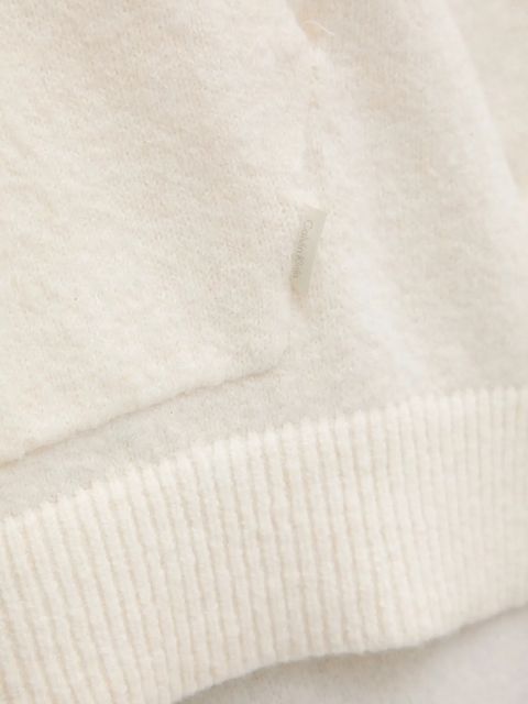 Calvin Klein Underwear sweter z domieszką wełny damski kolor beżowy LV00QS7568