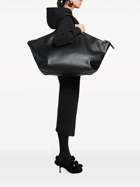 Balenciaga Easywrap hooded dress - Black