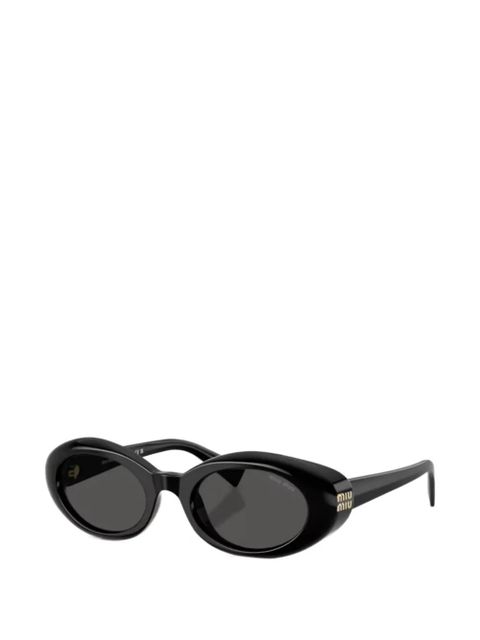 Miu Miu Eyewear round-frame sunglasses - Black - zdjęcie produktu nr 2