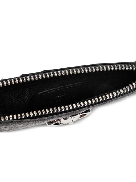 Vivienne Westwood Orb-plaque card holder - Black