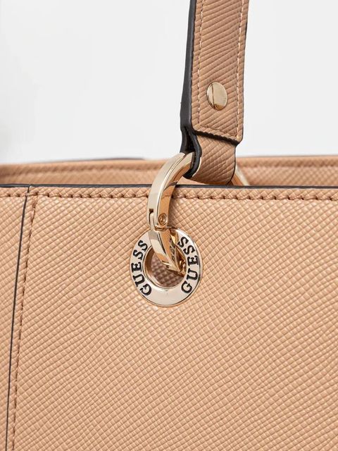 Guess torebka kolor brązowy