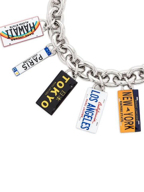 Marc Jacobs state-plate-charm bracelet - Silver - zdjęcie produktu nr 2