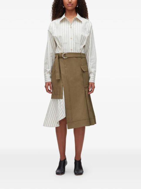3.1 Phillip Lim cargo-pocket midi dress - Neutrals
