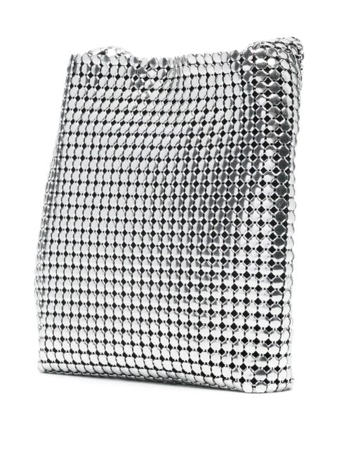 Rabanne mini Pixel shoulder bag - Silver - zdjęcie produktu nr 2