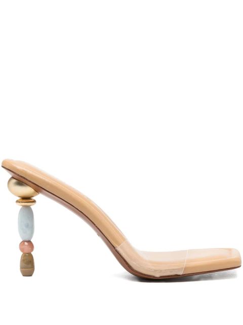 Cult Gaia 100mm Mahina sandals - White - zdjęcie produktu nr 1