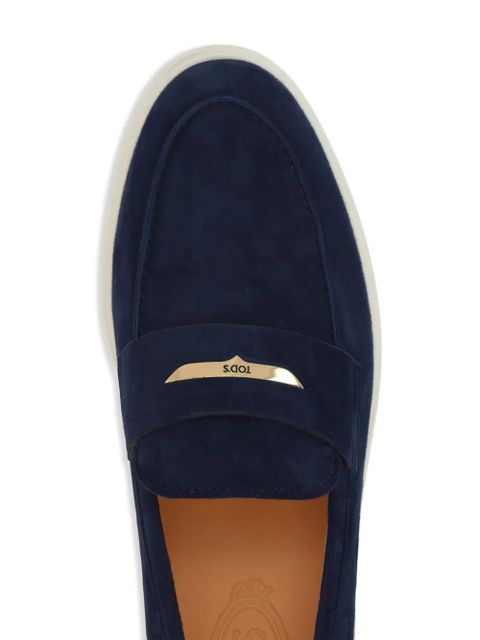 Tod's suede loafers - Blue - zdjęcie produktu nr 2