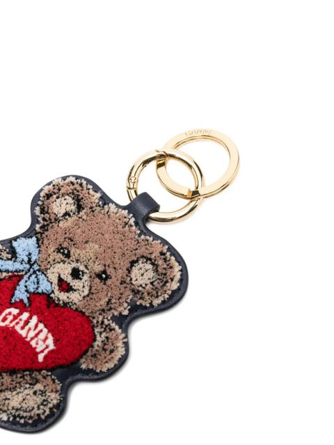 GANNI teddy bear keyring - Brown - zdjęcie produktu nr 2