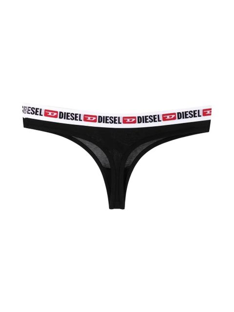 Diesel Ufst-Stars thongs (pack of three) - Black