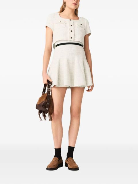 Maje tweed-effect shirt - Neutrals - zdjęcie produktu nr 2