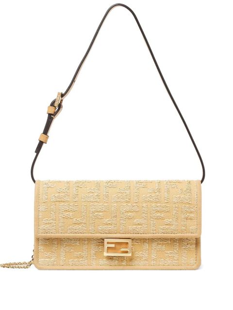 FENDI FF motif clutch bag - Neutrals - zdjęcie produktu nr 1