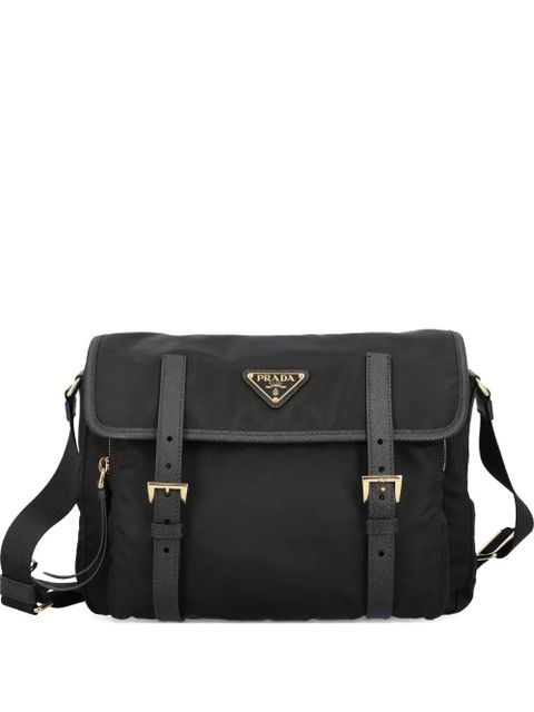 Prada buckle strap shoulder bag - Black - zdjęcie produktu nr 1