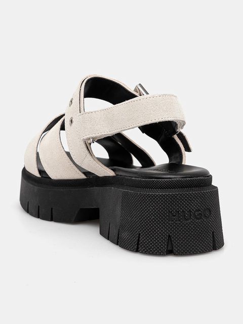 HUGO sandały zamszowe Kris - zdjęcie produktu nr 2