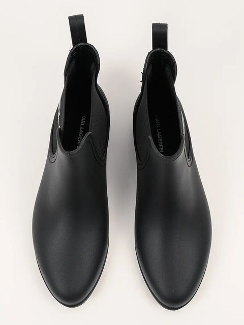 Karl Lagerfeld kalosze KALOSH II damskie kolor czarny KL94775 - zdjęcie produktu nr 2