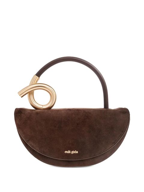 Cult Gaia Azariah suede mini bag - Brown - zdjęcie produktu nr 1