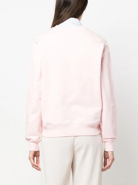 Casablanca Tennis Club print sweatshirt - Pink