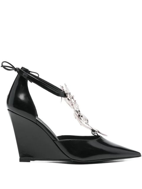 Coperni 95mm dragon wedge-heel pumps - Black - zdjęcie produktu nr 1