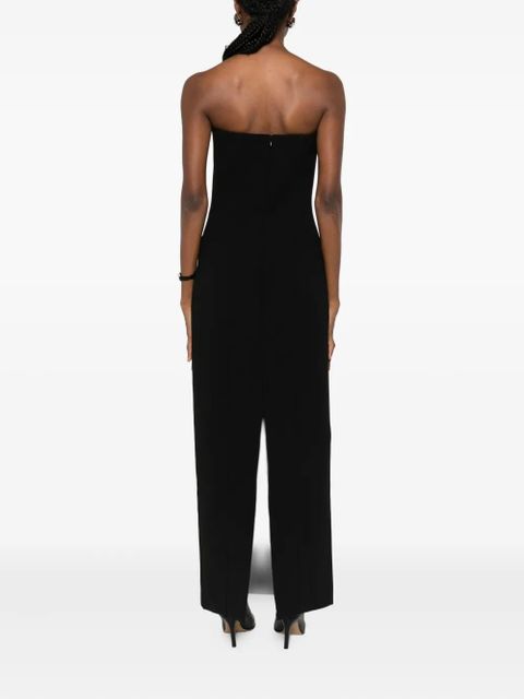 TOTEME strapless flap-pocket dress - Black