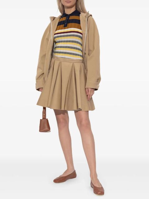 Marni pleated flared skirt - Neutrals - zdjęcie produktu nr 2