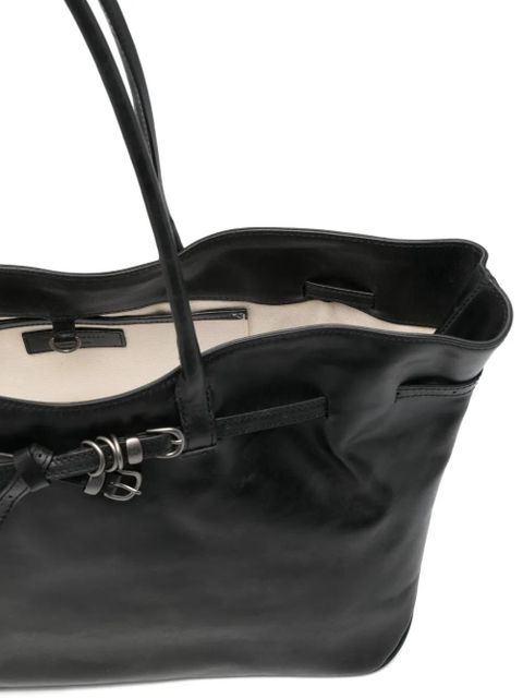 Marge Sherwood large Grandma Used detail shoulder bag - Black