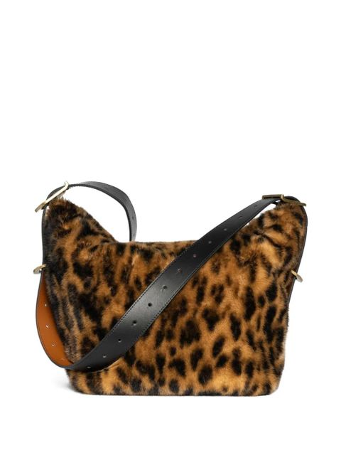 Zadig&Voltaire leopard-print shoulder bag - Brown