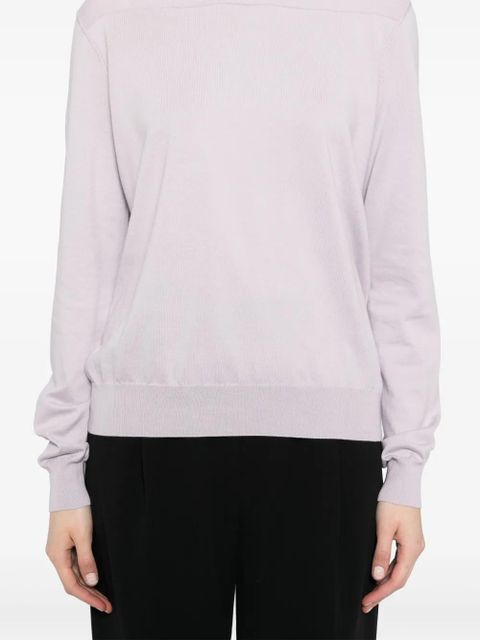 Jil Sander superfine sweater - Purple - zdjęcie produktu nr 2