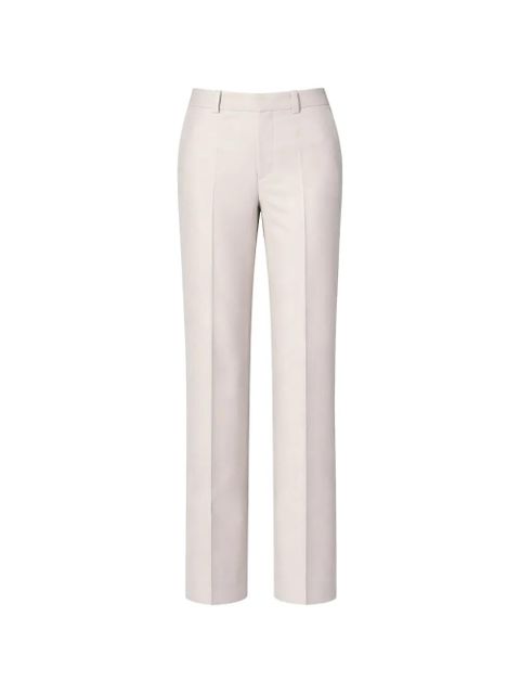 Victoria Beckham pressed-crease wide-leg trousers - Neutrals - zdjęcie produktu nr 1
