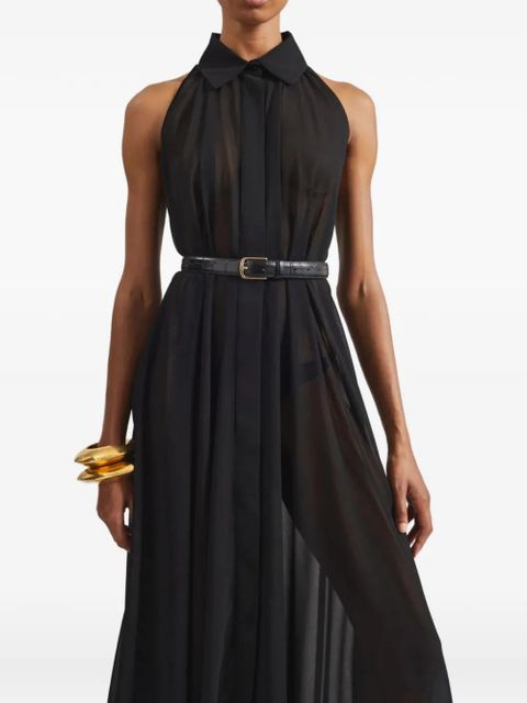 The Frankie Shop Sukie sleeveless maxi dress - Black