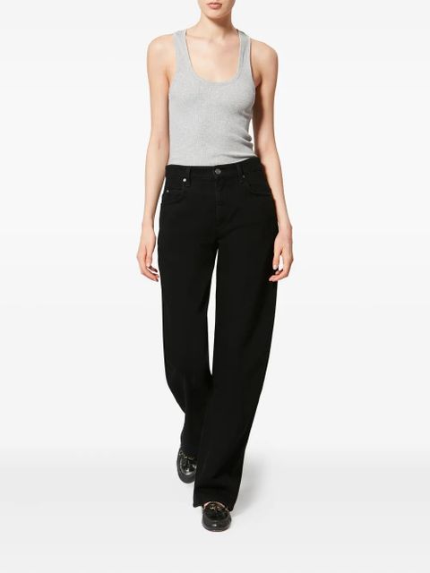 ISABEL MARANT Dromie flared jeans - Black