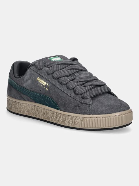 Puma sneakersy skórzane Suede XL kolor szary 395205 - zdjęcie produktu nr 1