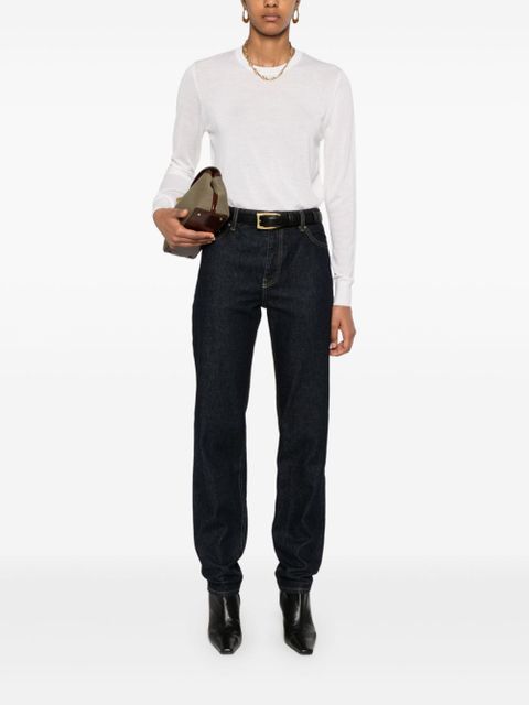 TOTEME fine-knit sweater - White - zdjęcie produktu nr 2