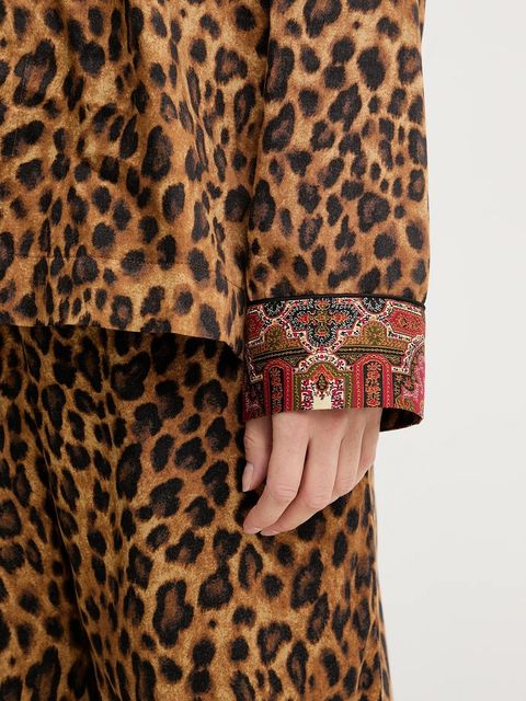 Lauren Ralph Lauren piżama damska kolor brązowy ILN92460