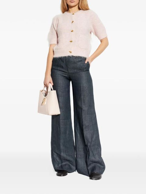 Max Mara Deserto flared trousers - Blue - zdjęcie produktu nr 2