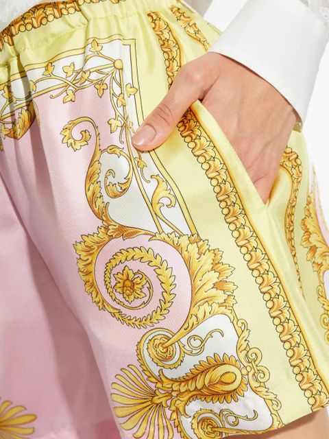 Versace Barocco-print shorts - Pink