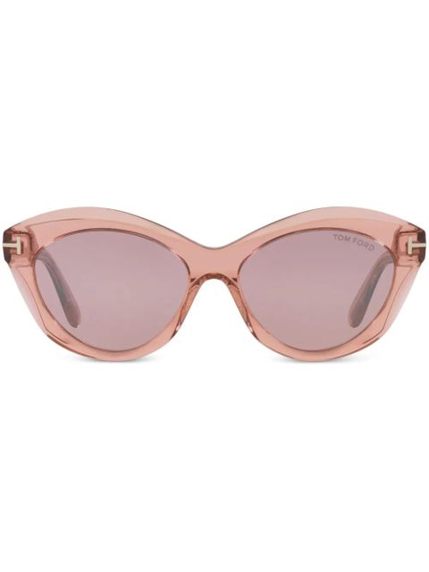 TOM FORD Eyewear Toni sunglasses - Pink - zdjęcie produktu nr 1