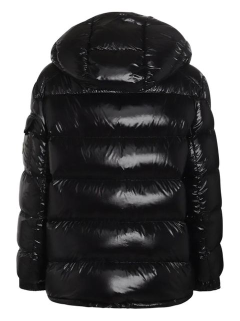 Moncler hooded puffer jacket - Black