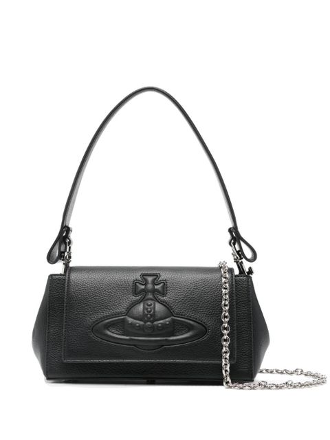 Vivienne Westwood medium Hazel orb-motif shoulder bag - Black - zdjęcie produktu nr 1