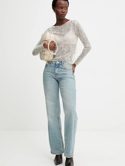 Answear.LAB bluzka damska kolor beżowy - zdjęcie produktu nr 2