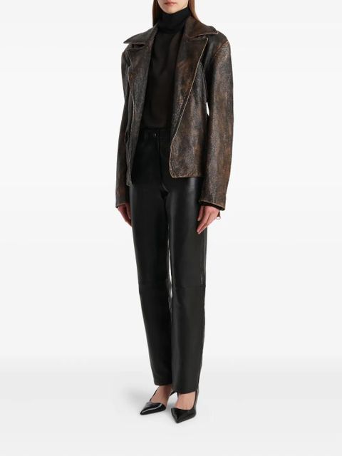 KHAITE roll-neck long-sleeve top - Black - zdjęcie produktu nr 2