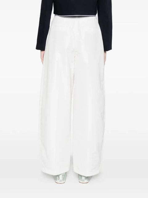 Maje Pistalace bel-loop trousers - White