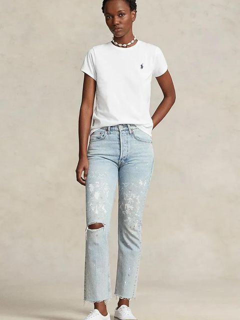 Polo Ralph Lauren t-shirt bawełniany kolor biały 211898698