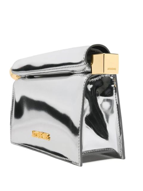 Jacquemus small Rond Carré clutch bag - Silver