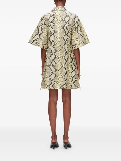 3.1 Phillip Lim zip-fastening mini dress - Neutrals