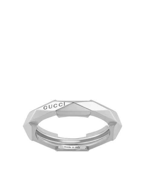 Gucci 18K white gold Link To Love ring - Silver - zdjęcie produktu nr 1